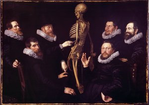 La Lezione di Anatomia del Dottor Sebastiaen Egbertsz. De Vrij da Nicolaes  Eliasz
