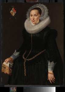 Ritratto di Johanna le Maire (c. 1601-60) da Nicolaes Eliasz Pickenoy