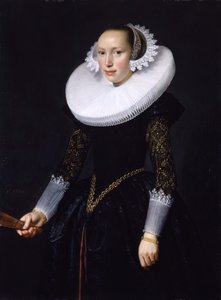 Ritratto di una donna da Nicolaes Eliasz Pickenoy