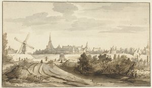 Veduta di Ravestein da Nicolaes Maes