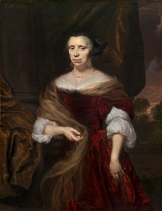 Ritratto di una signora da Nicolaes Maes