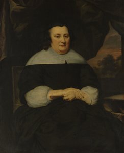 Ritratto di una donna, ca. 1665-70 da Nicolaes Maes