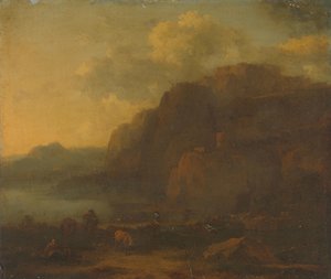 Paesaggio italiano da Nicolaes Pietersz Berchem