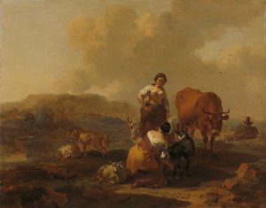 Paesaggio italiano da Nicolaes Pietersz Berchem