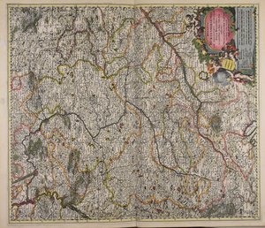 Ducatus Wurtenbergensis cum adjacentibus quibusdam Sueviae regionibus accuratissime in hanc tabulam redactus da Nicolaes Visscher