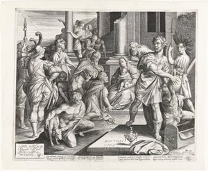Adorazione dei Magi da Nicolaes de Bruyn