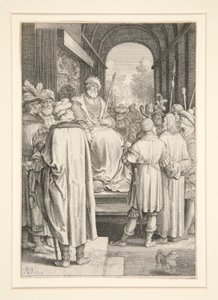 Cristo davanti a Pilato (Serie della Passione) da Nicolaes de Bruyn