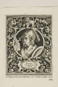 Judas Macabee, sesta tavola da The Nine Worthies (I Nove Degni) da Nicolaes de Bruyn