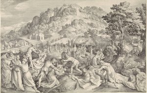 Strage degli innocenti a Betlemme da Nicolaes de Bruyn