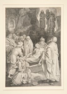La sepoltura (Serie della Passione) da Nicolaes de Bruyn