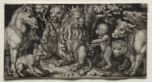 Il re delle bestie da Nicolaes de Bruyn