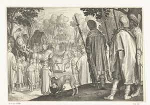 Trionfo di Giuseppe sul carro del faraone