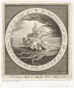 Secondo giorno della creazione: Dio separa le acque in cielo e mare (serie: Dalla creazione alla cacciata dal paradiso)
