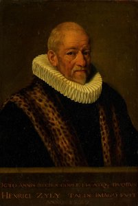 Ritratto di Henricus van Zijl (1545-1627) da Nicolaes van Borculo