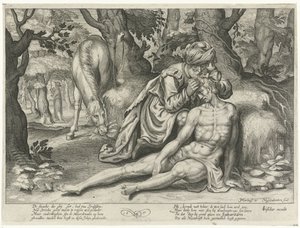 Buon Samaritano da Nicolaes van Geelkercken