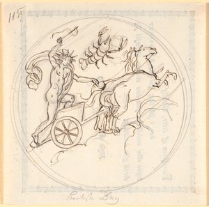 Apollo guida il suo carro solare verso l