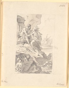Invidia presso Eolo. "Peder Paars". Libro 1, Canto 1 da Nicolai Abildgaard