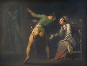 Amleto e sua madre. Episodio dall