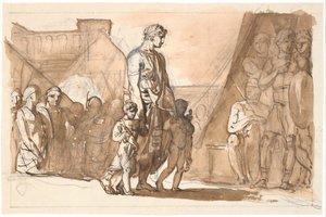 Ippia con i suoi figli lascia Atene