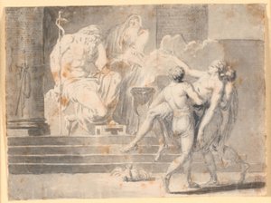 Offerta ad Esculapio da Nicolai Abildgaard