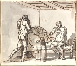 Pericle visita Anassagora, che legge l