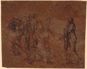 Studio di Simo, Sosia e gli schiavi, nell