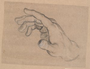 Studio di una mano da Nicolai Abildgaard