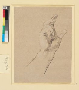 Studio di una mano da Nicolai Abildgaard