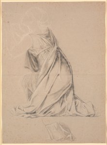 Studio per la figura inginocchiata che simboleggia Holsten nell