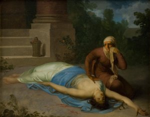 La morente Messalina e sua madre da Nicolai Abildgaard
