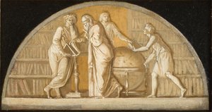 La fondazione della Biblioteca Reale da Nicolai Abildgaard