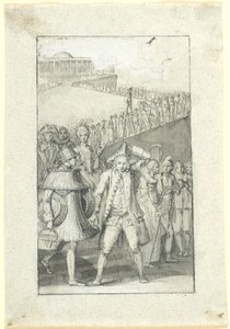 Bozza per illustrazione per il racconto di Johs. Ewald "Il tempio della fortuna. Un sogno" nell