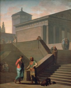 Scena di Andria (ispirata alla commedia di Terenzio) da Nicolai Abraham Abildgaard
