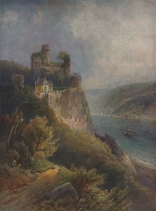 Burg Rheinstein, Castello di Rheinstein, 1923