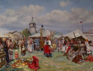 Fiera russa da Nicolai Karlovich Grandkovskii