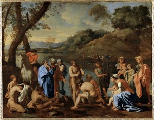 Saint Jean baptisant le peuple - San Giovanni che battezza il popolo ...