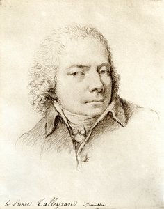 Ritratto del politico francese Charles Maurice de Talleyrand Perigord