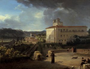 Veduta della Villa Medici, Roma, 1815