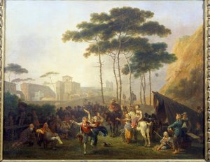 Danza del villaggio da Nicolas Antoine Taunay