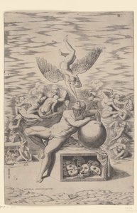 Il sogno da Nicolas Beatrizet (attributed to)