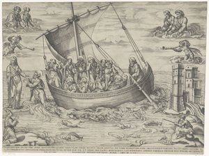 Vocazione di Pietro da Nicolas Beatrizet