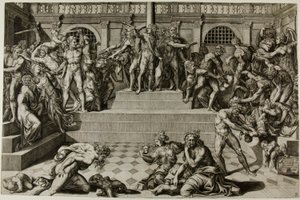 Il massacro degli innocenti da Nicolas Beatrizet
