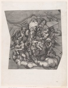 Angeli che Suonano la Tromba dal Giudizio Universale, dopo Michelangelo