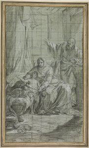 La Famiglia di San Giovanni Battista da Nicolas Bernard Lepicie
