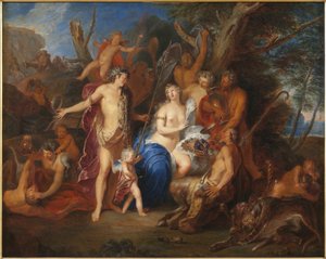 Bacco e Arianna da Nicolas Bertin