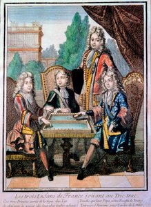 I nipoti di Luigi XIV, Luigi Duca di Borgogna, Filippo Duca d