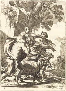 Fauno e baccante con un bambino
