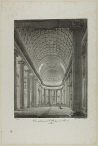 Veduta interna di St. Philippe du Roule, Parigi