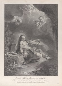 La Maddalena Penitente, ca. 1729 da Nicolas Dauphin de Beauvais