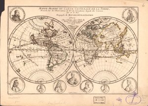Mappamondo o carta generale della terra LOC 83694567
